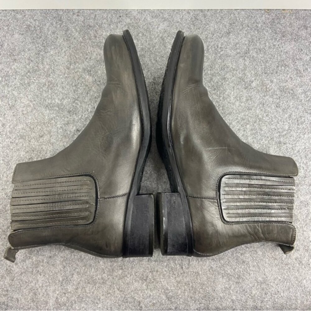 Ron White Gorgeous Dark Grey Leather Ankle Boots Women’s size 37 or US 6.5-7 - Picture 7 of 12